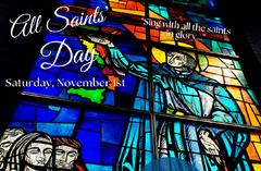 Saturday, November 1st: 10:00 A.M. Saturday, November 1st: 10:00 A.M.